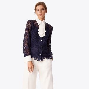 Tory Burch Rosie Top Navy